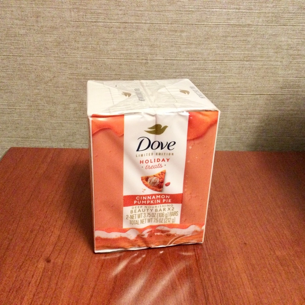 🆕 Dove Beauty Cinnamon Pumpkin Pie Body Bar Soap
